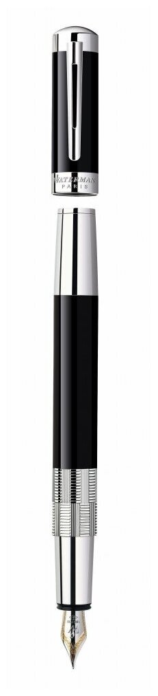 Перьевая ручка Waterman Elegance, цвет: Black ST, перо: F