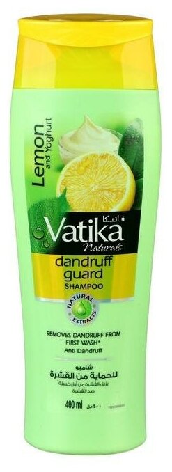 Шампунь для волос Dabur VATIKA Naturals (Dandruff Guard) - Против перхоти 400 мл