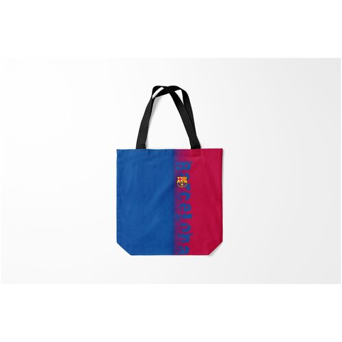 фото Сумка-шоппер / 40х40 см / футбол / barcelona fc barca 2018 original burnettie