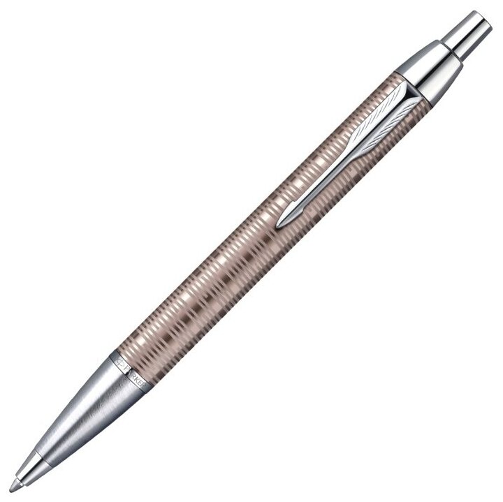 Ручка шариковая Parker I.M. Premium Vacumatic K224, Brown Shadow CT 1906779