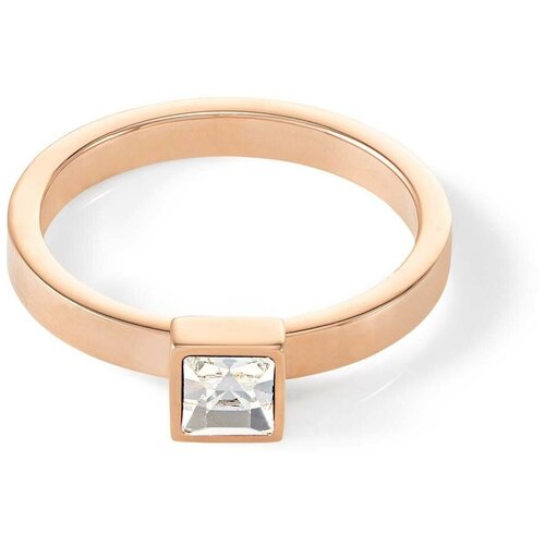 фото Кольцо crystal-rose gold 18.5 мм / кольцо женское / кольцо от coeur de lion