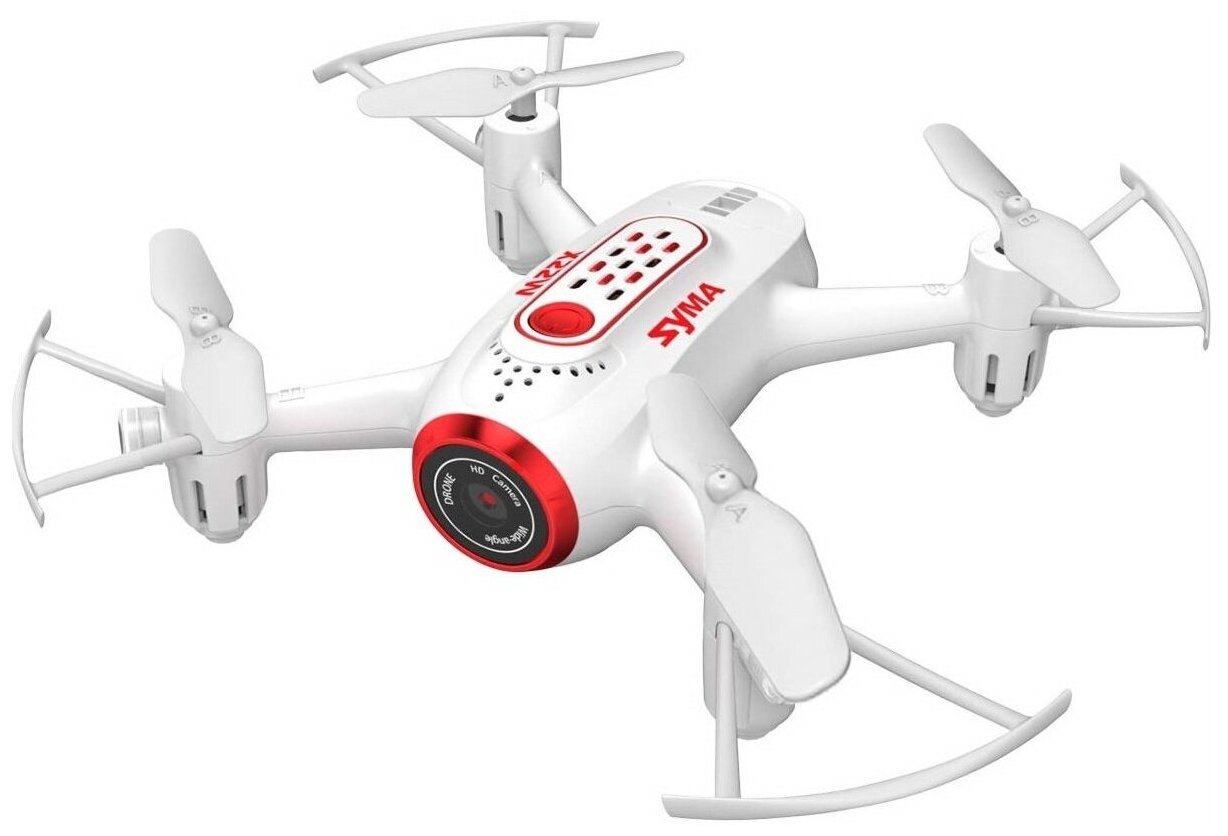 Квадрокоптер Syma X22W, белый