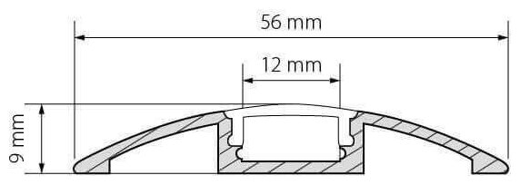 Профиль для ступеней Arlight ARH-FLAT-2000 ANOD 016149 - фотография № 2