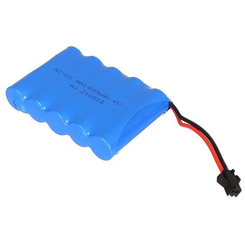 Vbparts Ni-Cd 6V 1400mAh AA Flatpck разъем SM 086195