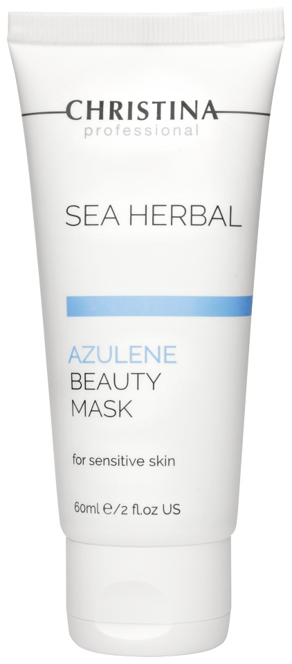 Маска азуленовая для чувствительной кожи Sea Herbal Beauty Mask Azulene 60 мл