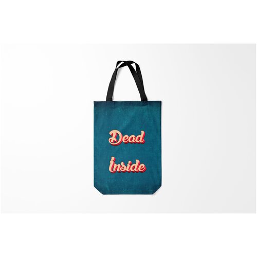 фото Сумка-шоппер / 31х42 см / тренды / dead inside burnettie