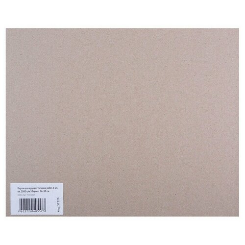 Картон для художественных работ 240х300 2000г/м Арт-Техника 57220 3 шт.