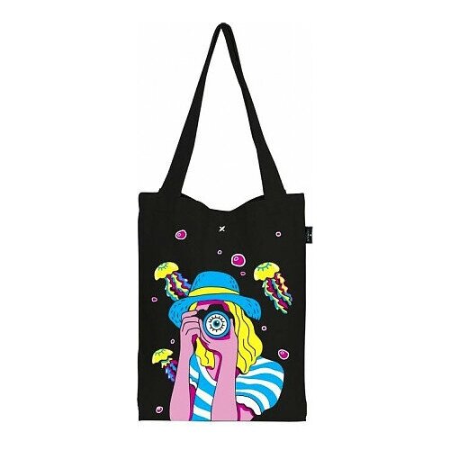 фото Сумка-шоппер хлопковая neon madness, 40*33см lorex