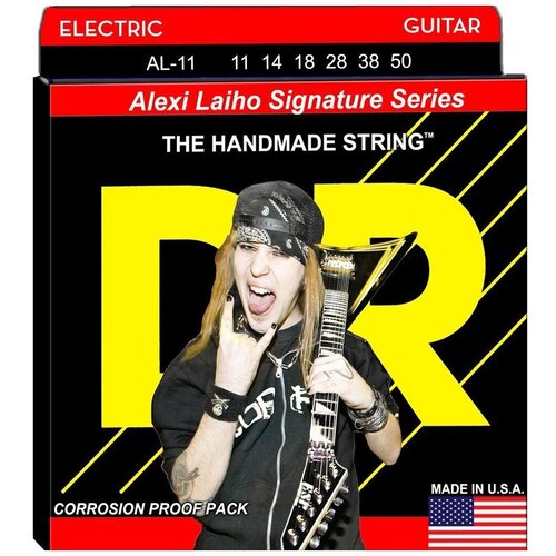 Струны для электрогитары DR String AL-11 dr al 10 alexi laiho струны для электрогитары