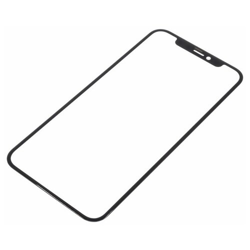 Стекло модуля для Apple iPhone 11 Pro, черный, AA стекло модуля для apple iphone 6 белый aa