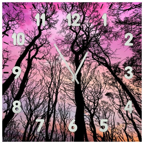 фото Svs настенные часы svs 4002670 сухие деревья