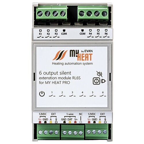 Симисторный блок расширения MyHeat RL6S