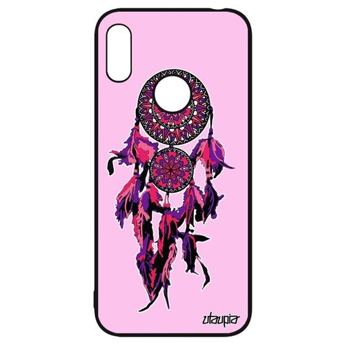 фото Чехол на мобильный // huawei y6 2019 // "ловец снов" символ талисман, utaupia, фуксия