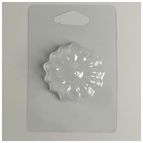 Пластиковая форма для мыла «Ромашка» 6х5.8 см пластиковая форма ромашка полевая форма для мыловарения