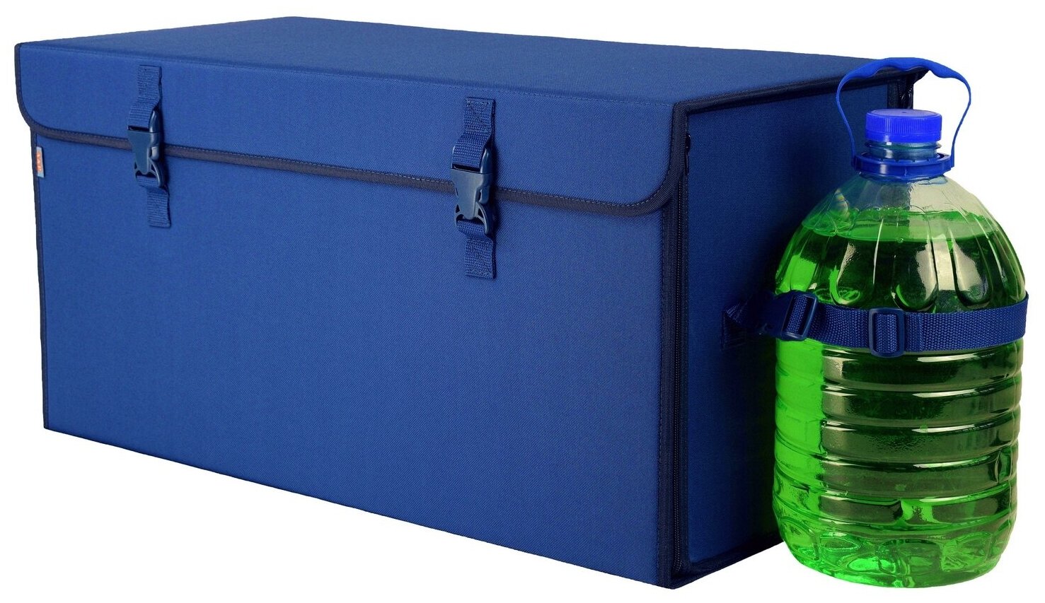 Органайзер в багажник "Лидер" (размер XL Plus). Цвет: синий.