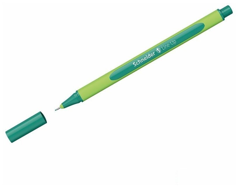 Ручка капиллярная Schneider Line-Up (0.4мм трехгранная) цвет морской волны (191014)