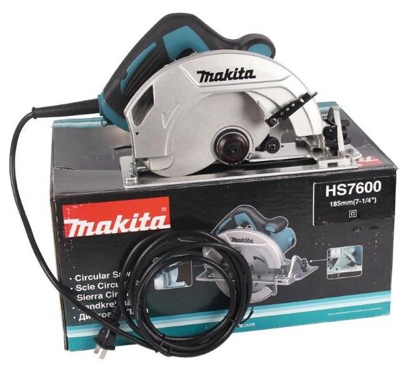 Пила дисковая Makita HS7600 - фотография № 2