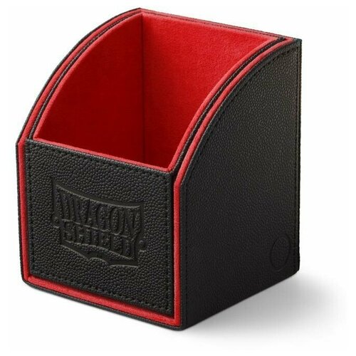 Коробочка для хранения коллекционных карт Dragon Shield Nest 100 Black/Red