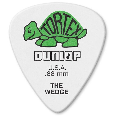 Медиаторы 0.88мм. Dunlop Tortex Wedge 424R088 72Pack