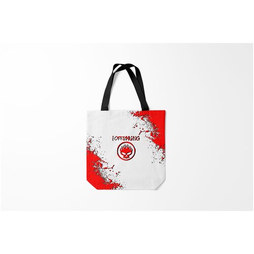 фото Сумка-шоппер / 40х40 см / рок / offspring burnettie