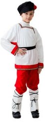 Русский народный костюм для мальчика ванюша Люкс, арт.1611 размер:110-140 см (5-9 лет)