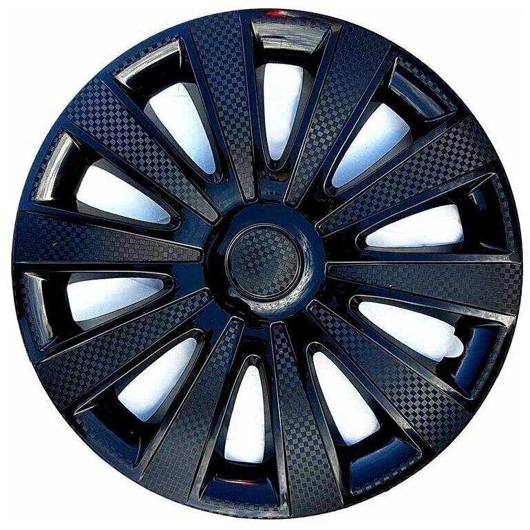 Колпаки на колеса карат black R14, комплект 4шт