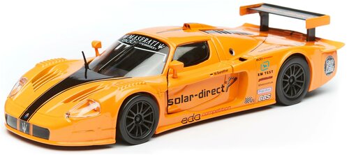 Легковой автомобиль Bburago Maserati MC12 (18-21078) 1:24, оранжевый