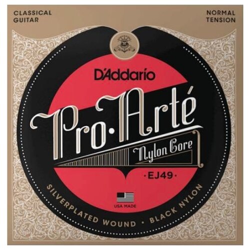 Набор струн D'Addario EJ49, 1 уп. набор струн d addario pro arte ej45 1 уп