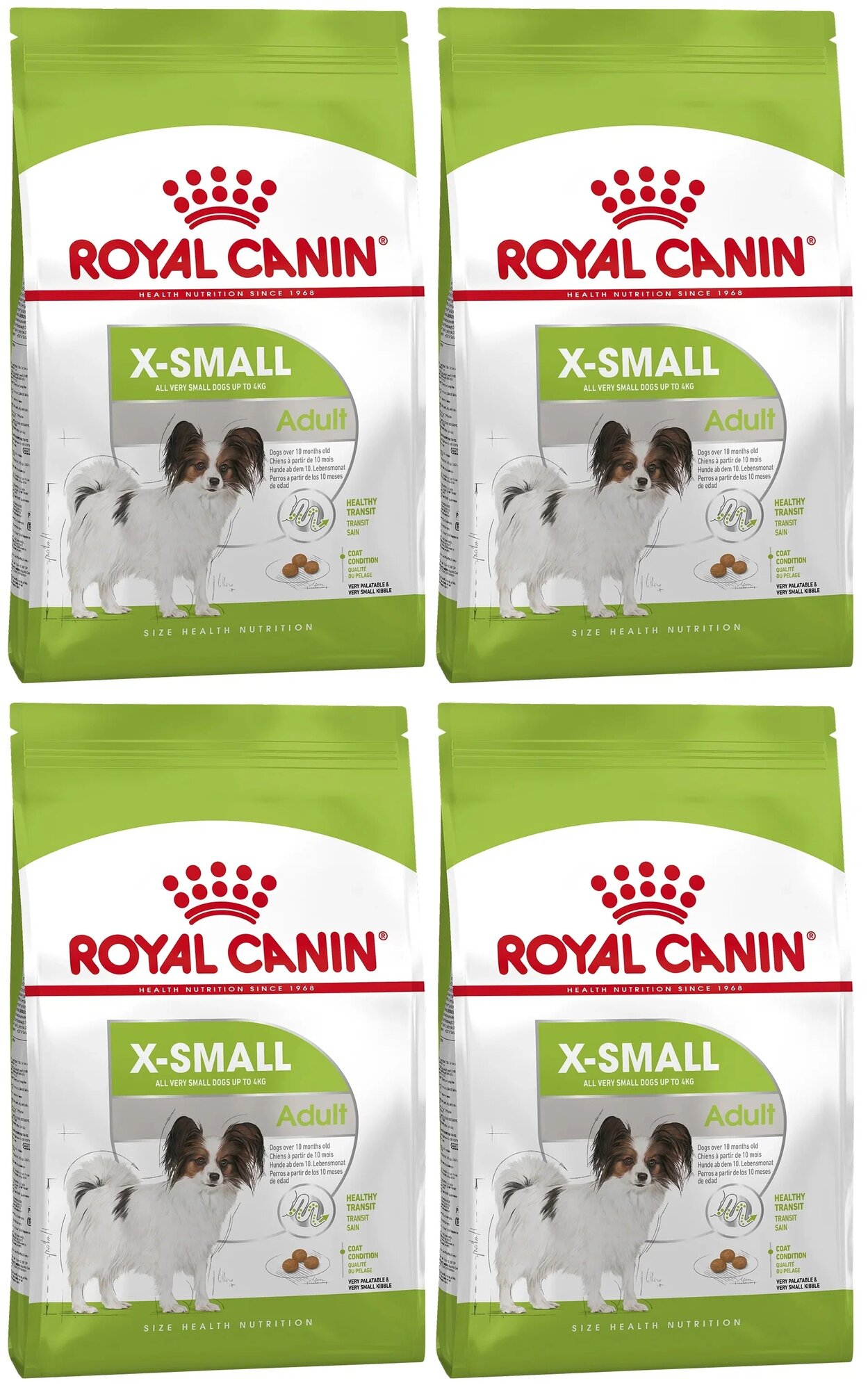 Royal Canin RC Для взрослых собак карликовых пород (X-Small Adult) 10030050R1 0,5 кг 12729 (4 шт)