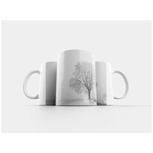 фото Кружка "дерево, зима, индивидуально" 320 мл lotsprints