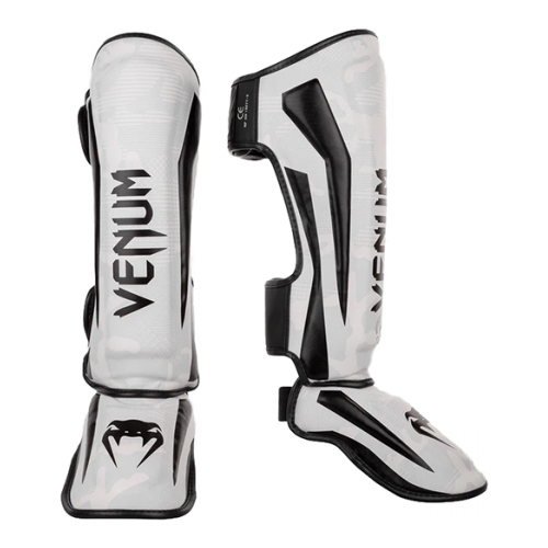 фото Щитки venum elite white/camo (l)