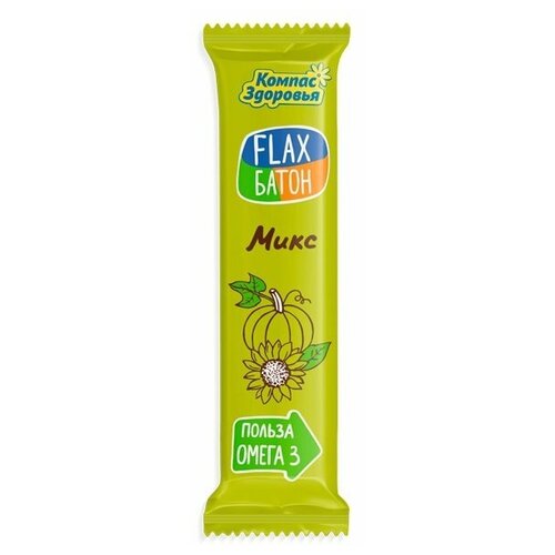 Батончик Компас Здоровья Flax Микс грильяжный льняной