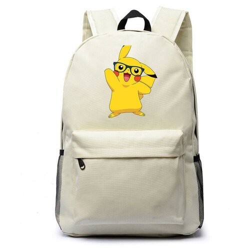 фото Рюкзак пикачу в очках (pokemon) белый №7 noname