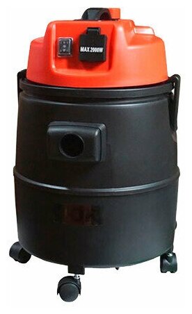 фото Профессиональный пылесос TOR WL092A-30LPS PLAST, с розеткой