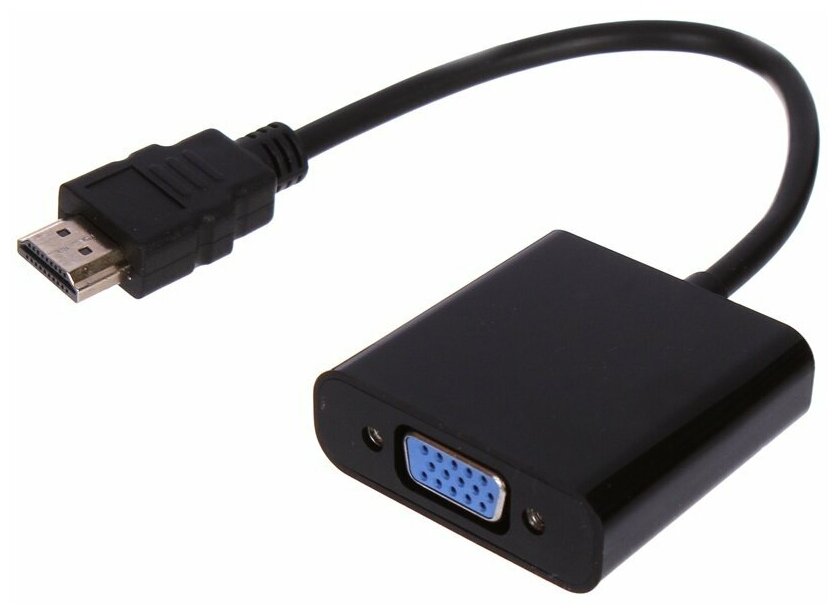 Аксессуар Simplypro HDMI - VGA + miniJack Audio 0.1m 10072