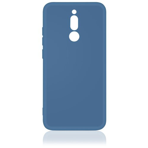 DF DF-xiOriginal-05-(blue) Силиконовый чехол с микрофиброй для Xiaomi Redmi 8 (blue) чехол df для xiaomi redmi 9t с микрофиброй silicone red xioriginal 17