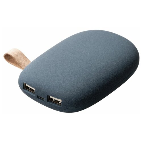 Внешний аккумулятор Pebble 7800 мАч серо-синий 185700₽