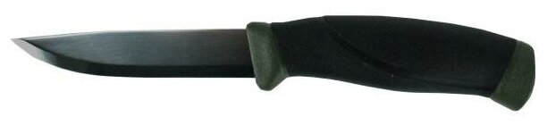 Нож фиксированный MORAKNIV Companion MG (углеродистая сталь) черный/хаки - фотография № 16