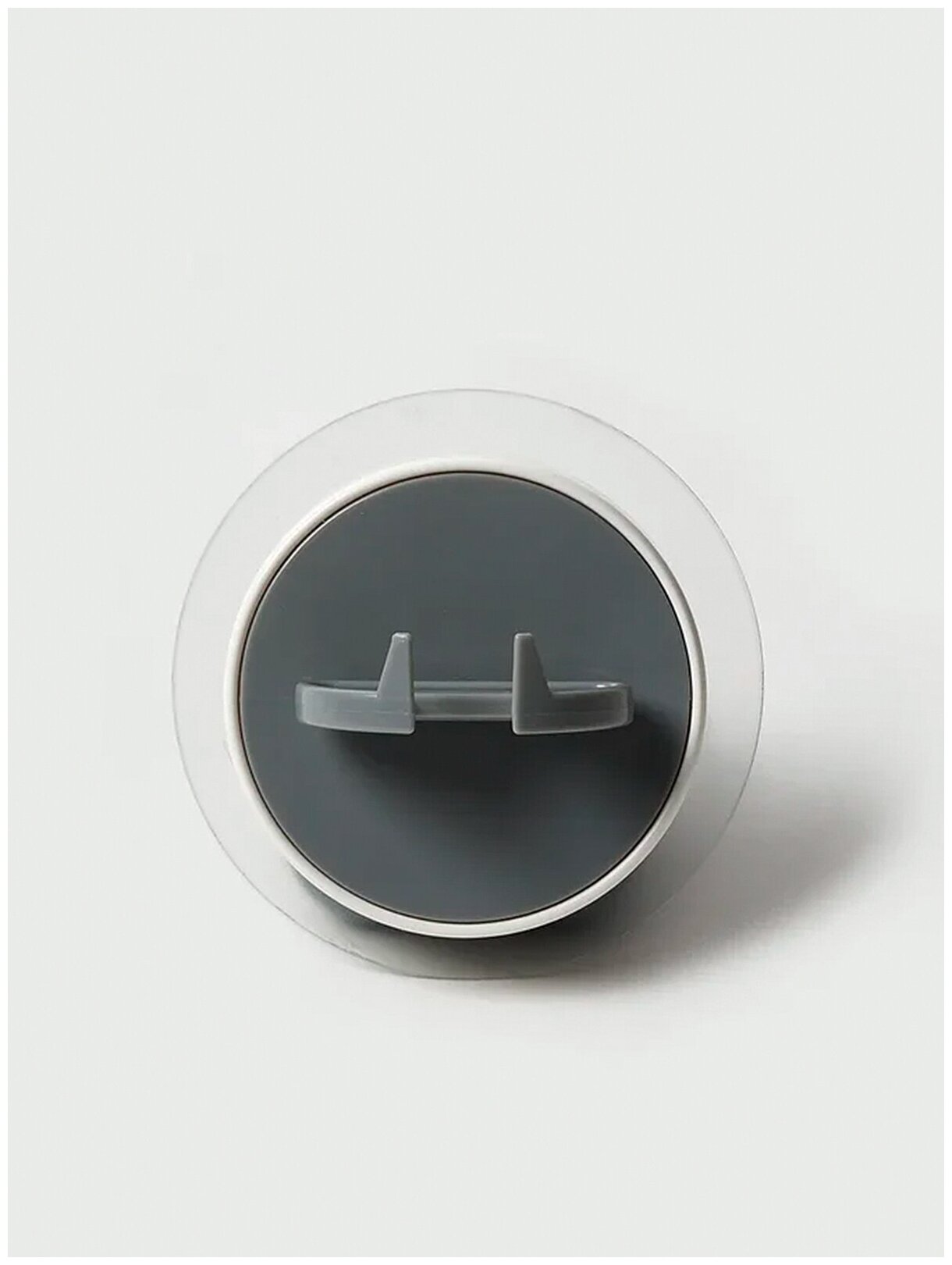 фото Крючок для ванной самоклеющийся, держатель для бритвы универсальный Asahi Gifts, серый