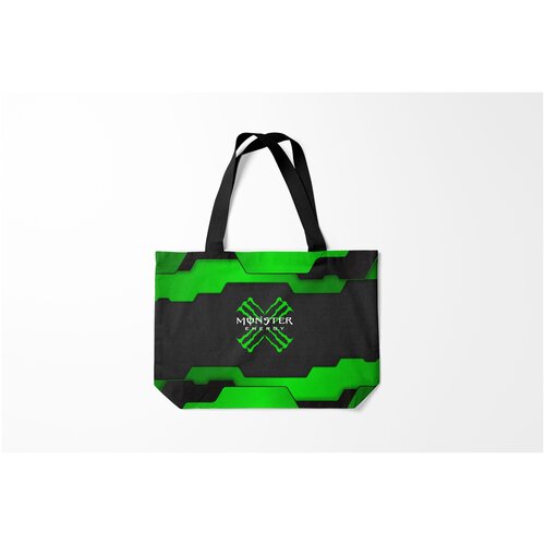 фото Сумка-шоппер / 46х35 см / разное спортивное / экстремальный спорт monster energy z burnettie