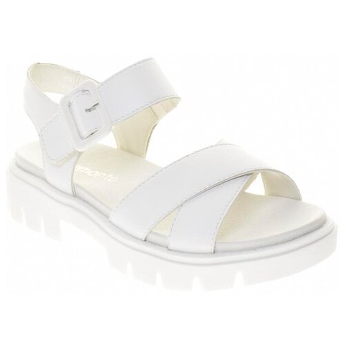 фото Босоножки remonte женские летние, размер 36, цвет белый, артикул d7950-80