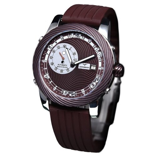 Наручные часы UMNYASHOV, коричневый наручные часы umnyashov часы наручные umnyashov 2415 57