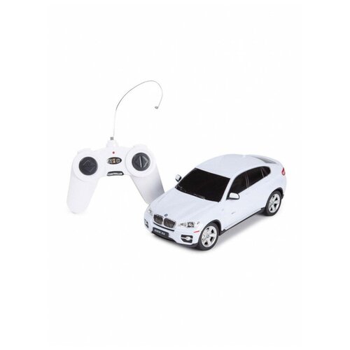 Радиоуправляемая машинка Rastar BMW X6, белый, 40MHZ, 1:24 (31700W), RASTAR