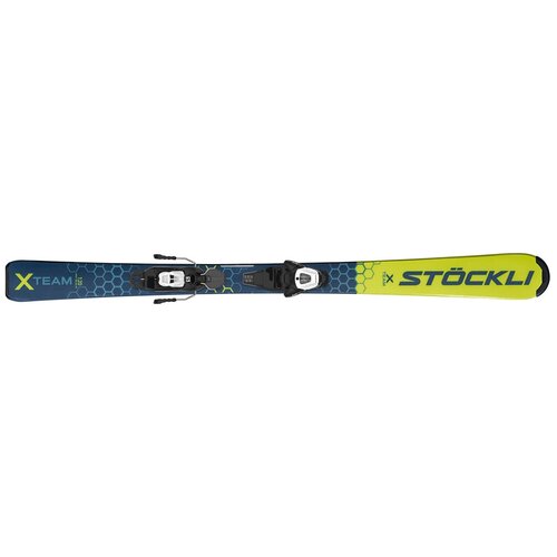 фото Горные лыжи stockli x-team + l6 j70 black/white (130-140) (21/22) (130)