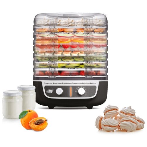 Сушилка для овощей и фруктов Великие Реки Волга-9 Черно-белая 704000₽