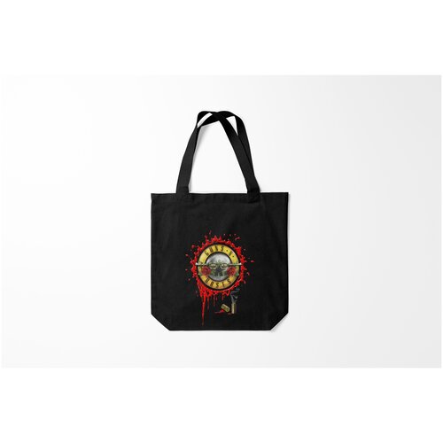 фото Сумка-шоппер / 40х40 см / рок / разный guns n roses burnettie