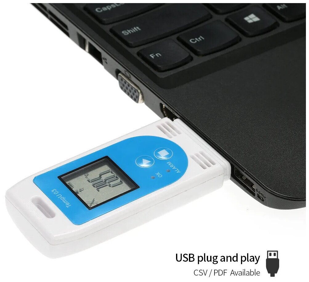 USB регистратор данных температуры и влажности USB Логгер температуры и влажности