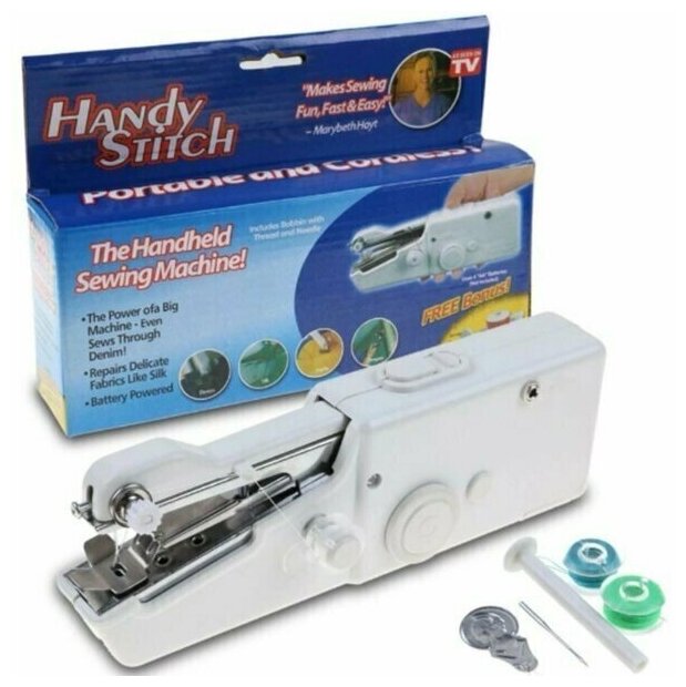 Автономная ручная швейная машинка Handy Stitch SEW014442 - фотография № 4