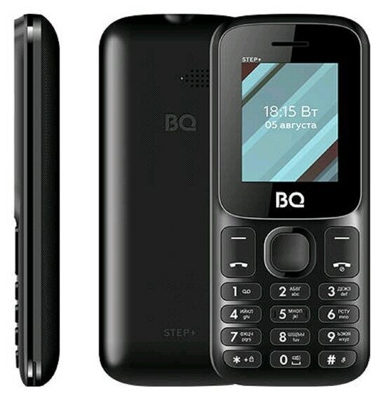 Сотовый телефон BQ M-1848 Step+ 1.77" 2 sim 32Мб microSD 600 мАч чёрный