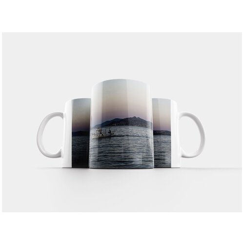 фото Кружка "заход солнца, море, морской берег" 320 мл lotsprints